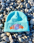 Shell Crown Beanie Hat '22 - Seafoam Mint - Merpola