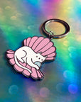 Clamshell Kitty Keyring (I Like Cats x Merpola) - Merpola