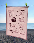 Kitchen Crabs Cotton Tea-Towel - Merpola