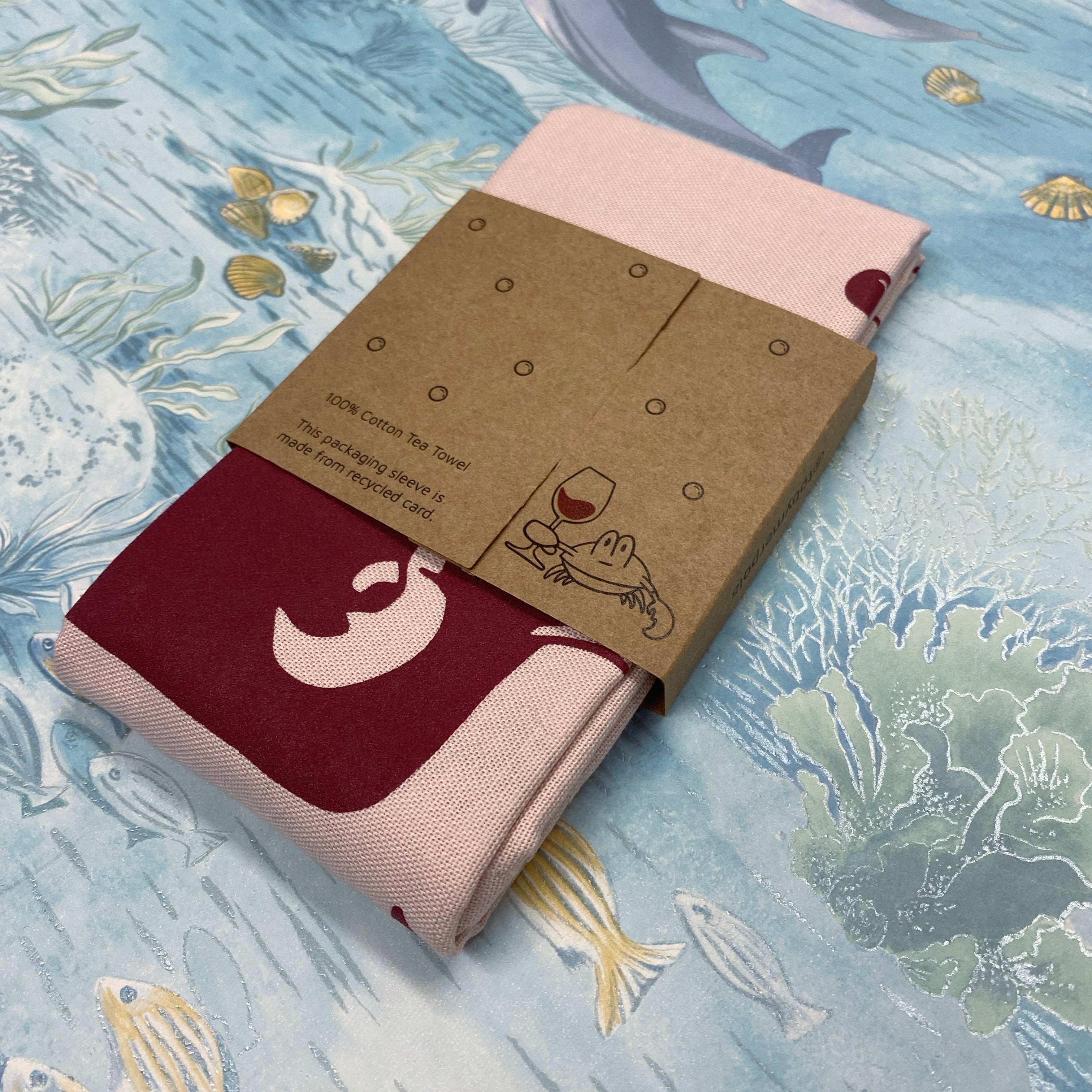 Kitchen Crabs Cotton Tea-Towel