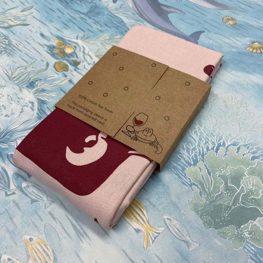 Kitchen Crabs Cotton Tea-Towel