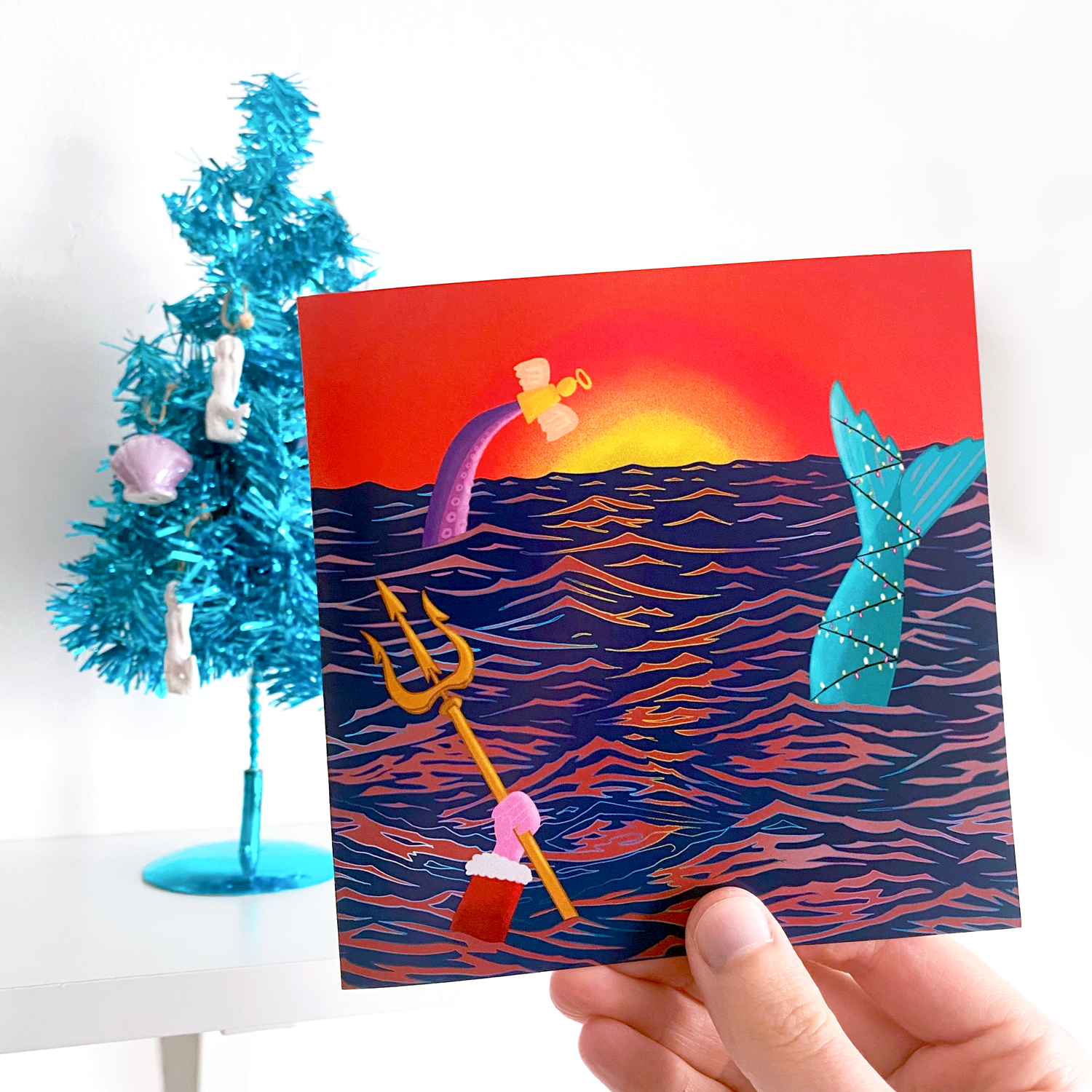 Holiday Xmas Card - Have Yourself a MeRry Little Christmas