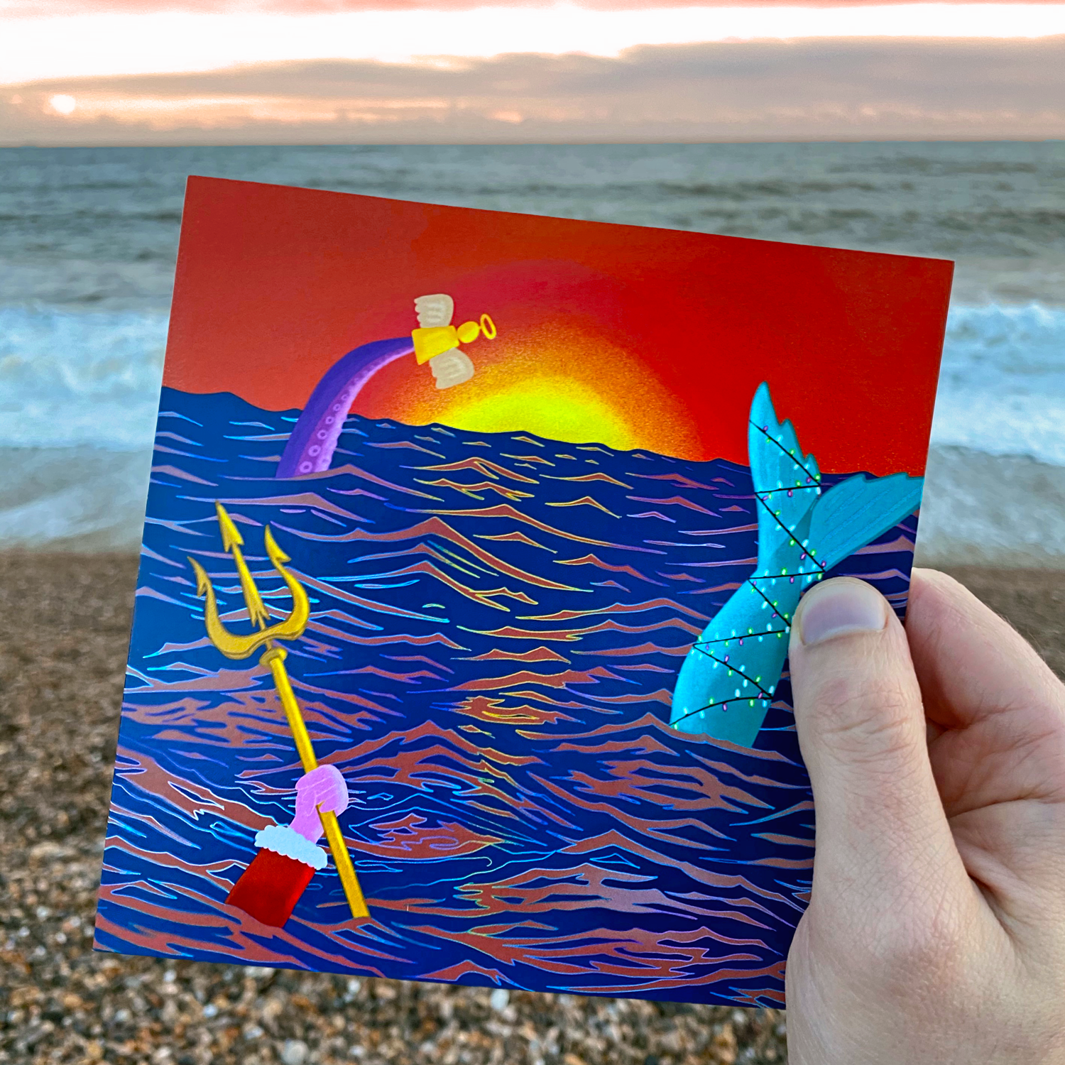 Holiday Xmas Card - Have Yourself a MeRry Little Christmas
