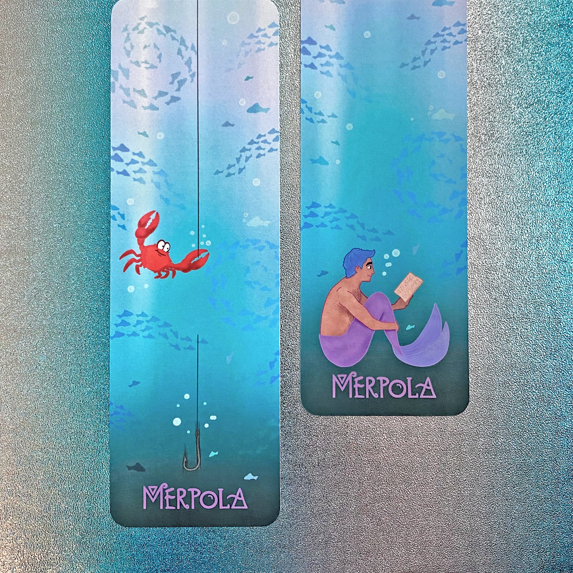 Deep Sea Bookmark - Double Sided - Merpola