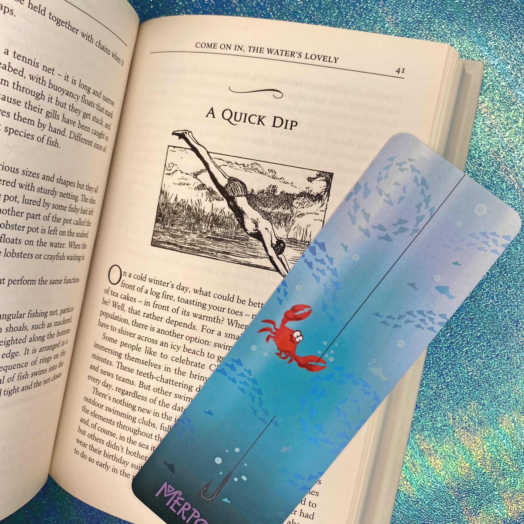 Deep Sea Bookmark - Double Sided - Merpola