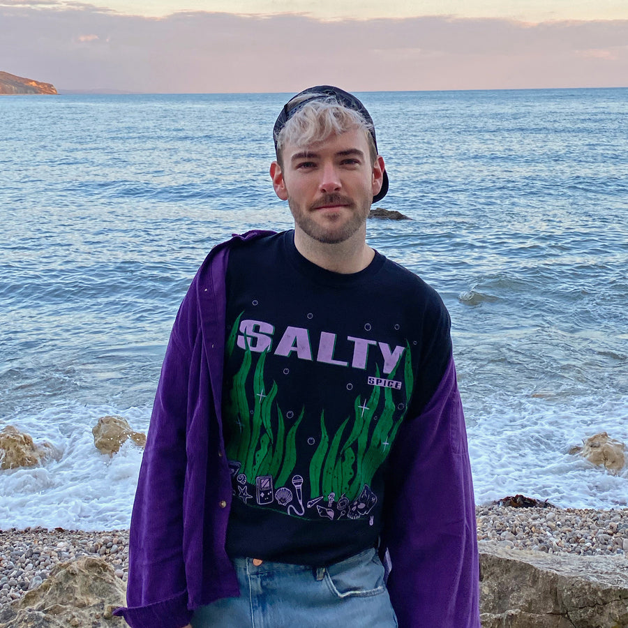 Merpola Salty Spice Unisex T-shirt Tee 90s Toby