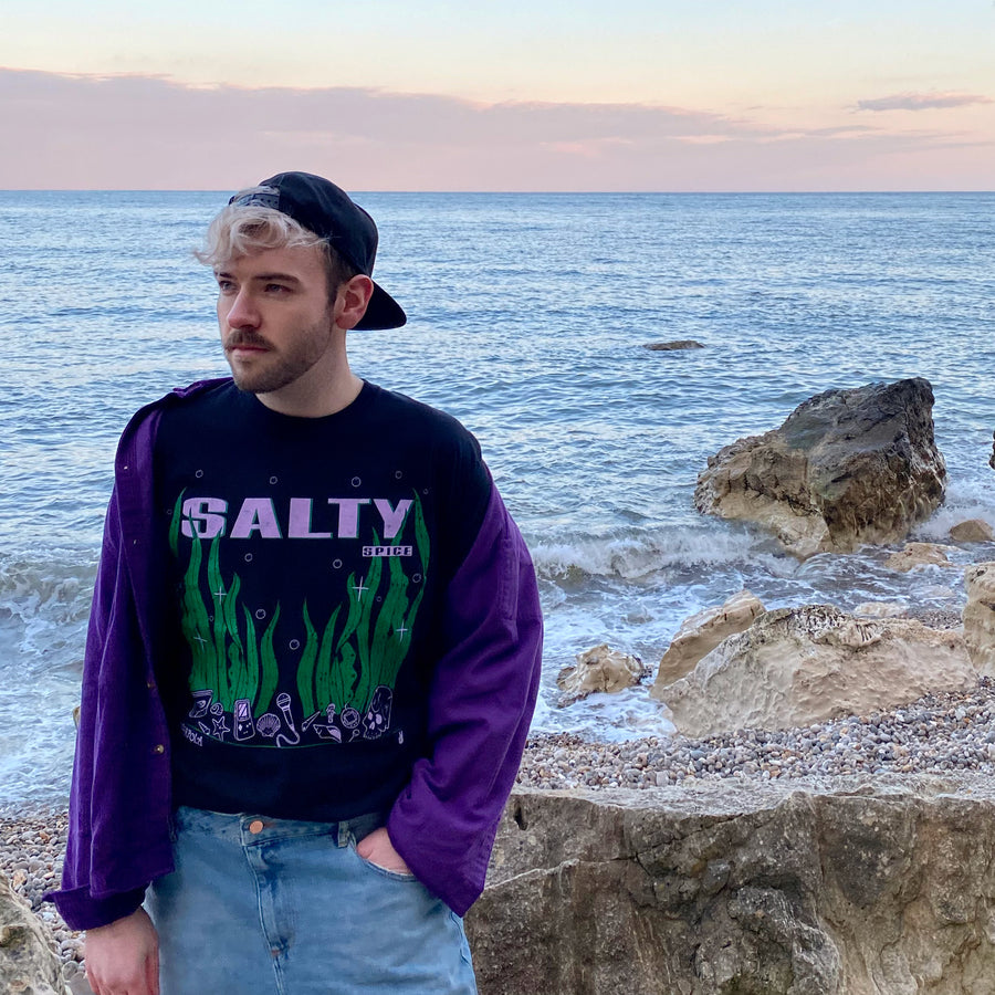 Merpola Salty Spice Unisex T-shirt Tee 90s Toby King tobymerpola