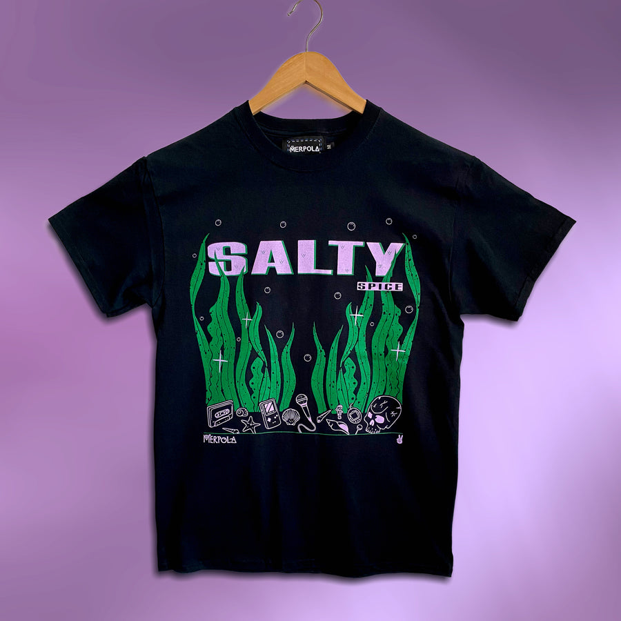 Salty Spice Tee - Black Unisex T-Shirt