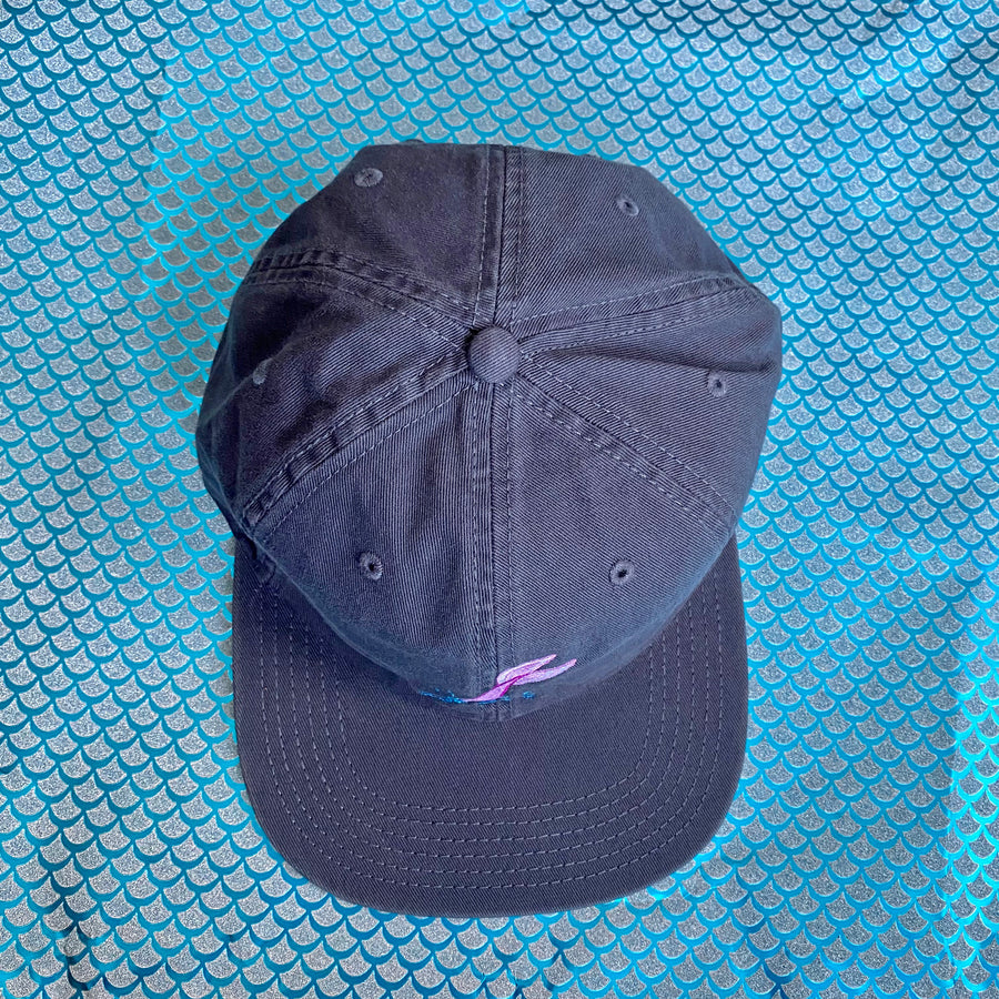 Summer Splash - Embroidered Mermaid Tail Cap
