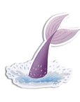 Summer Splash - Mermaid Tail Vinyl Sticker - Merpola