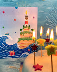 Greeting Card - Happy Birthday Island - Merpola