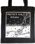 Protect Our Oceans Tote Bag - Merpola