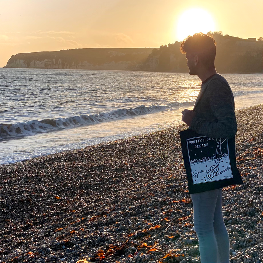 Protect Our Oceans Tote Bag