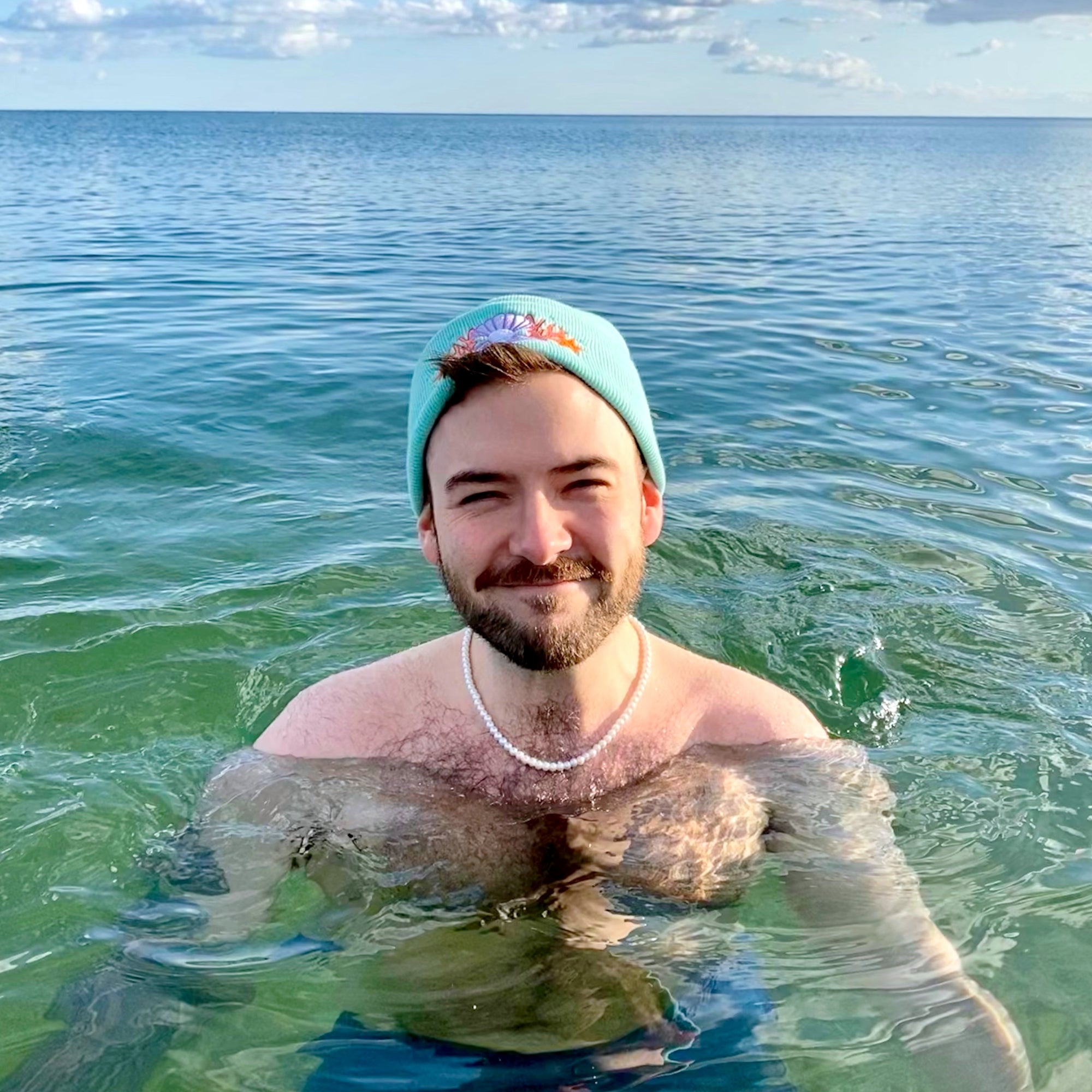 Shell Crown Beanie Hat &#39;22 - Seafoam Mint